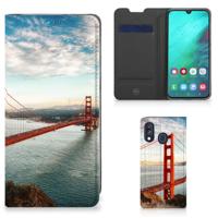 Samsung Galaxy A40 | Book Cover | Golden Gate Bridge