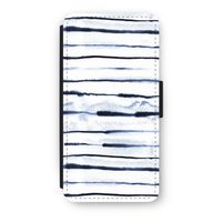 Ink Stripes: iPhone 7 Plus Flip Hoesje