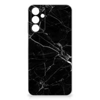 Samsung Galaxy A15 | TPU | Siliconen hoesje | Marmer Zwart - Origineel Cadeau Vader