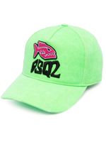 DSQUARED2 casquette à logo brodé - Vert