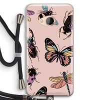 Tiny Bugs: HTC U Play Transparant Hoesje met koord