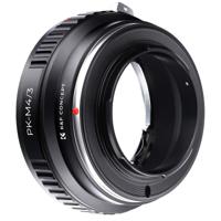 K&F Concept lensadapter Pentax K naar Micro Four Thirds (MFT, M4/3) mount