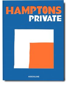 Assouline livre Hamptons Private - Bleu