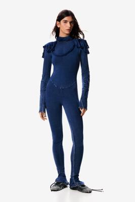 Lange tricotbroek Masha Popova - BLUE - XS