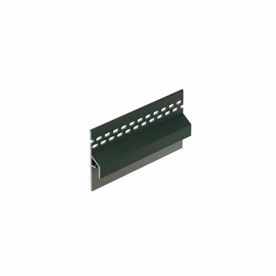 Trim/kraal Ventilatieprofiel Donkergroen (dakrand) - Keralit (2833)