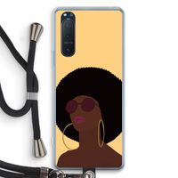 Golden hour: Sony Xperia 5 II Transparant Hoesje met koord