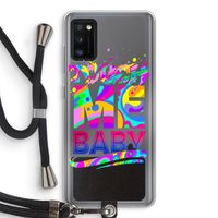 Touch Me: Samsung Galaxy A41 Transparant Hoesje met koord