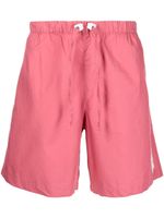 ROMEO HUNTE short froissé à taille à lien de resserrage - Rose