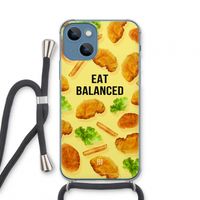 Eat Balanced: iPhone 13 mini Transparant Hoesje met koord