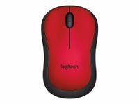 Logitech M220 Optical USB Rood Retail Wireless - thumbnail