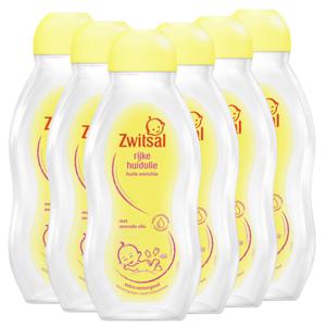 Zwitsal - Rijke Huidolie - Avocado - 6 x 200ml - Voordeelverpakking