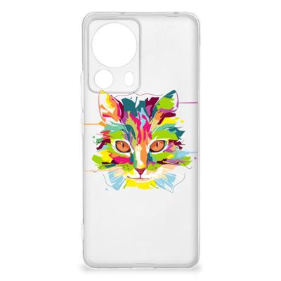 Xiaomi 13 Lite Telefoonhoesje met Naam Cat Color Xiaomi 13 Lite Telefoonhoesje met Naam Cat Color