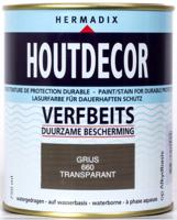Houtdecor 660 transparant grijs 750 ml - Hermadix