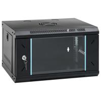 VidaXL Netwerkkast wandgemonteerd 6u 19" ip20 53x40x30 cm