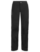 Vaude Yaras III Regenbroek Dames black 34-Short