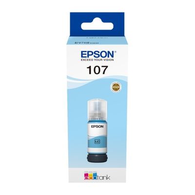EPSON 107 EcoTank Light Cyan Ink Bottle