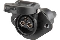 HERTH+BUSS 3-pin socket outlet plastic