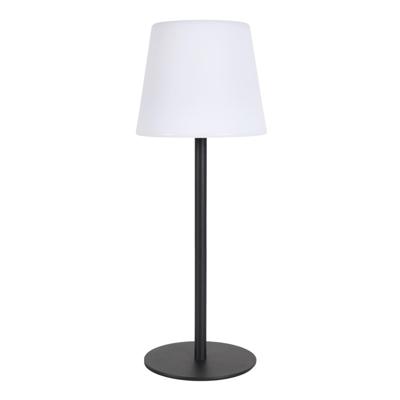 LED tafellamp - Zwart - Kunststof - 40 cm - Oplaadbaar via USB-C