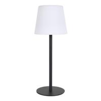 LED tafellamp - Zwart - Kunststof - 40 cm - Oplaadbaar via USB-C