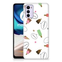 Motorola Moto G42 Siliconen Case IJsjes