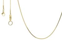 Qoss Ketting Tanja Goud 1 mm 42/50 cm Qoss Ketting Tanja Goud 1 mm 42/50 cm