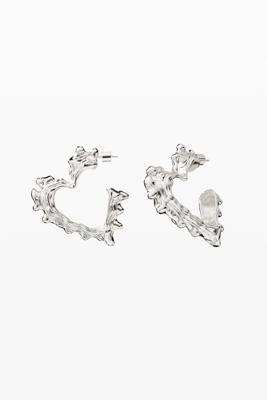 Kleine oorbellen hart zalio - BLACK - U