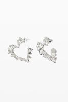 Kleine oorbellen hart zalio - BLACK - U