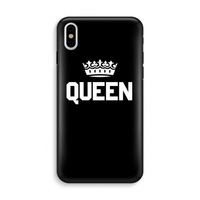 Queen zwart: iPhone X Tough Case