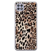 Samsung Galaxy A22 5G siliconen hoesje - Golden wildcat Samsung Galaxy A22 5G siliconen hoesje - Golden wildcat