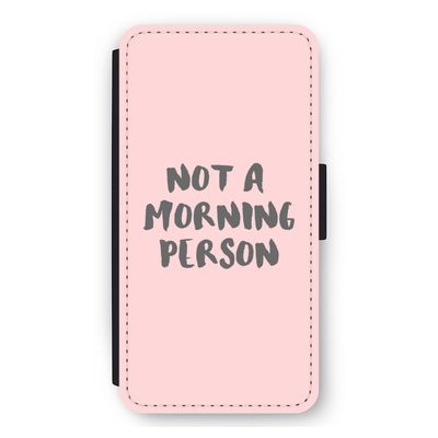 Morning person: iPhone 11 Pro Max Flip Hoesje