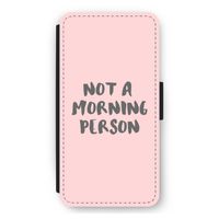 Morning person: iPhone 11 Pro Max Flip Hoesje