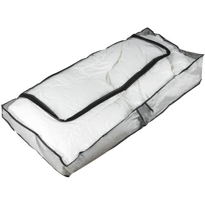 Opbergtas/beschermhoes beddengoed/kleding - voor onder bed - 102 x 45 x 15 cm