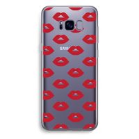 Lips: Samsung Galaxy S8 Plus Transparant Hoesje