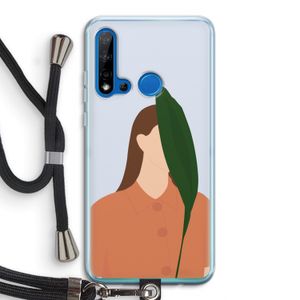 Leaf: Huawei P20 Lite (2019) Transparant Hoesje met koord