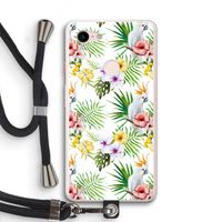 Gele kuif: Pixel 3 XL Transparant Hoesje met koord