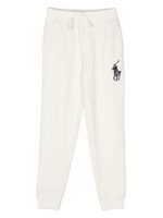 Ralph Lauren Kids pantalon de jogging à logo brodé - Blanc - thumbnail