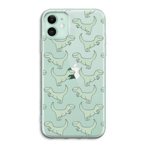 Dinos: iPhone 11 Transparant Hoesje