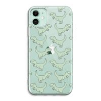 Dinos: iPhone 11 Transparant Hoesje