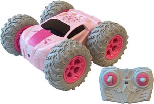 Topraiders RC Stuntracer Stuntcar roze 1:18