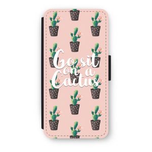 Cactus quote: iPhone 8 Flip Hoesje