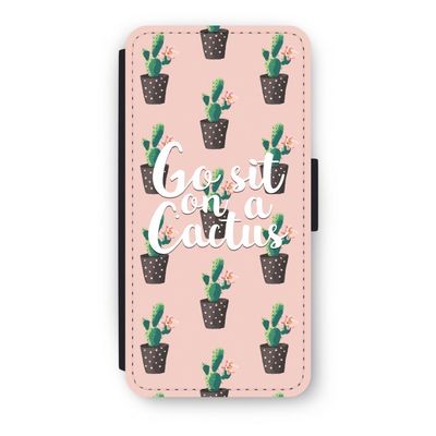 Cactus quote: iPhone 8 Flip Hoesje