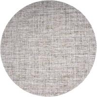Veer Carpets - Vloerkleed Cross Grey|Beige - Rond ø200 cm Veer Carpets - Vloerkleed Cross Grey|Beige - Rond ø200 cm