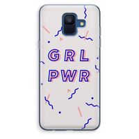 GRL PWR: Samsung Galaxy A6 (2018) Transparant Hoesje