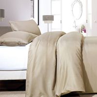 Dekbedovertrek Satin Point - Tweepersoons (200x200 cm) - Taupe Microvezel - Dessin: Patroon - Zensation - Dekbed-Discounter.nl