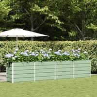 Plantenbak Pastelgroen 480 x 50 x 45 cm Gegalvaniseerd staal