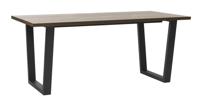 Eettafel Reno Smoked Tafelblad 90x210 cm - Giga Living