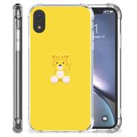 Apple iPhone Xr Stevig | Bumper Hoesje | Baby Leopard