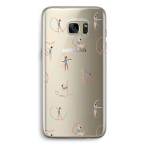 Dancing #3: Samsung Galaxy S7 Edge Transparant Hoesje