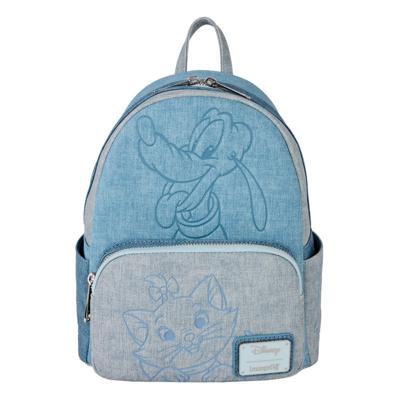 Disney by Loungefly Backpack Mini Faux Denim Dogs & Cats