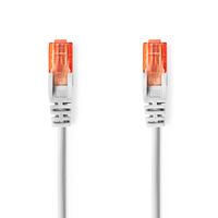CAT6-kabel | RJ45 Male | RJ45 Male | U/UTP | 0.50 m | Rond | PVC | Grijs - thumbnail
